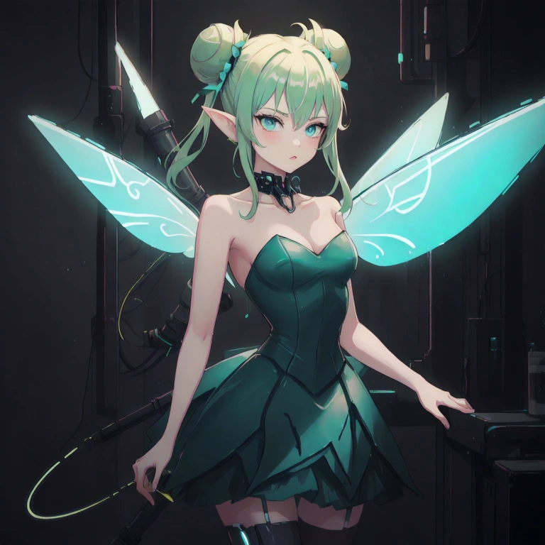 Cyberpunk Neon tinkerbell