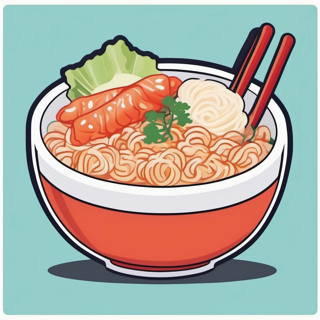 Sticker ramen