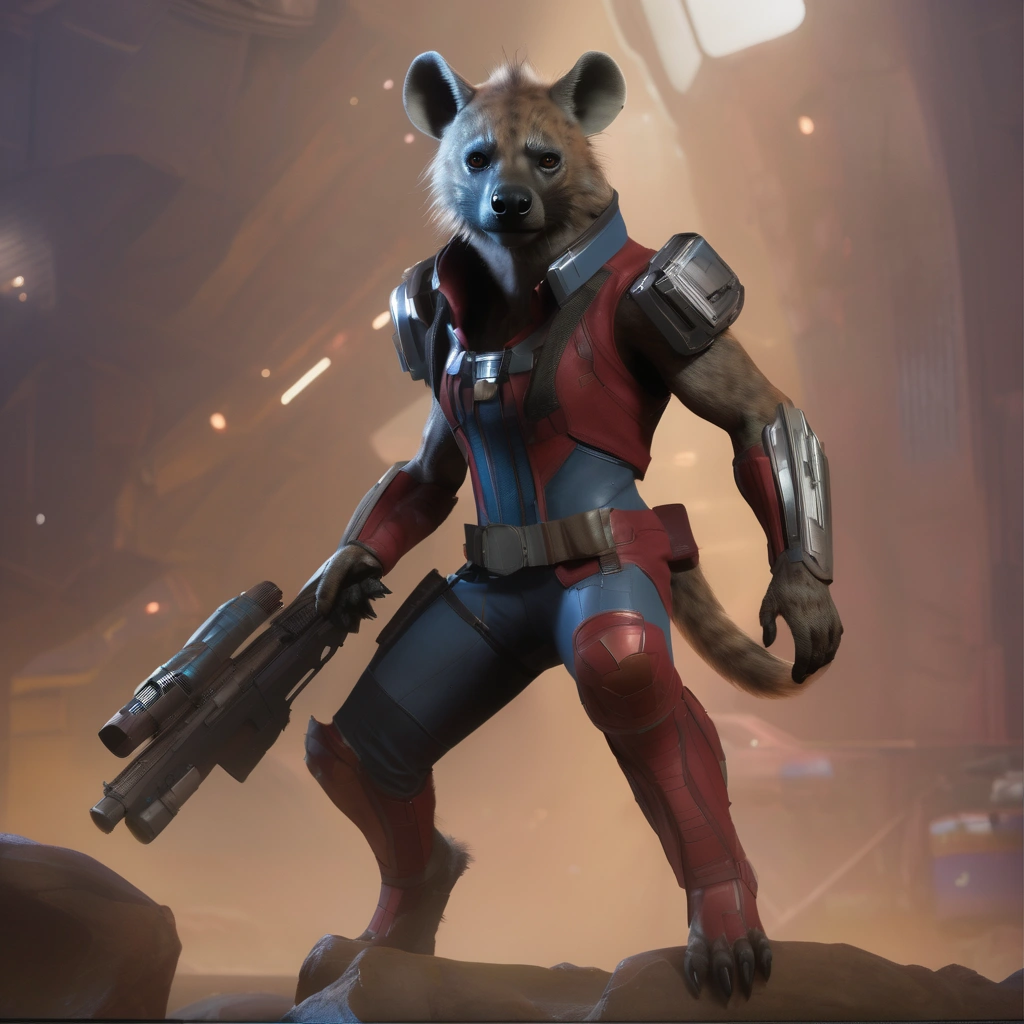 Sci-Fi Warrior Weekly Comp - Bio Tech Hyena