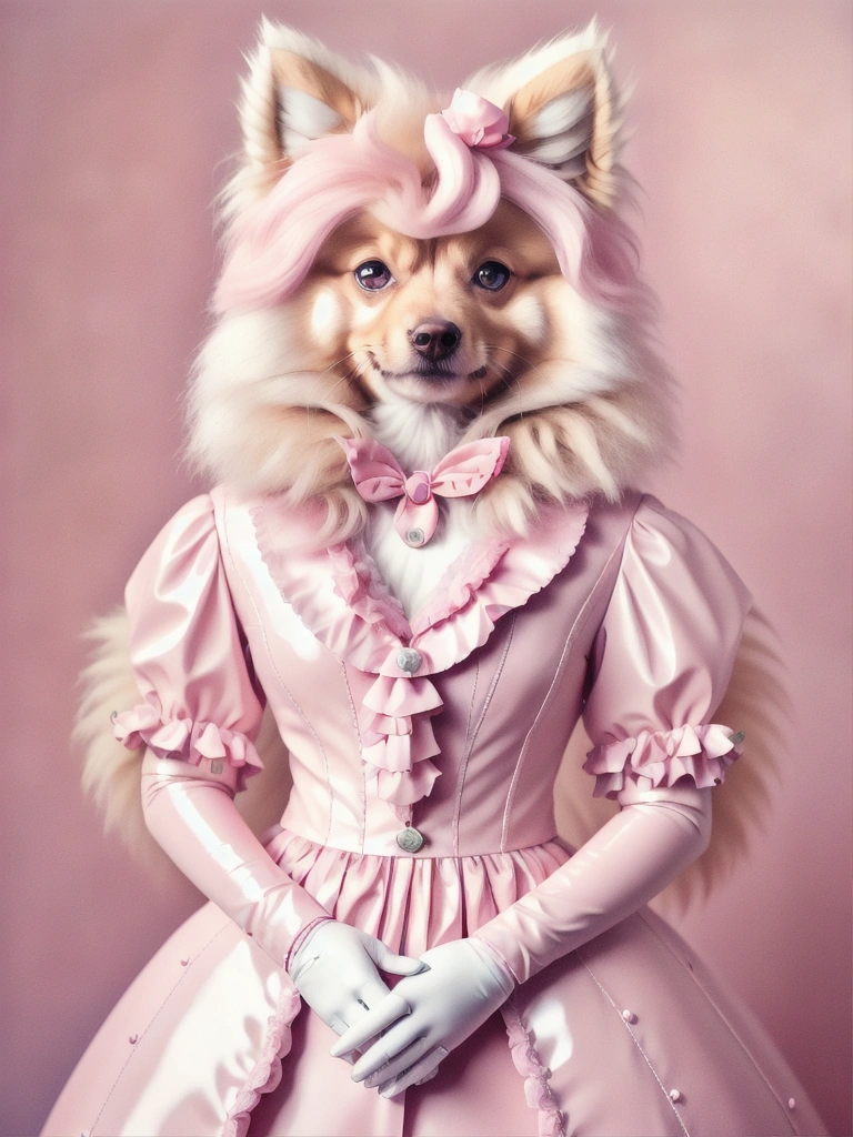 Glamour latex Pomeranian 